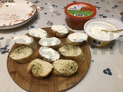 Aštrūs sumuštiniai su rikota Žingsnis 2