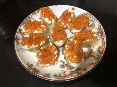 Aštrūs sumuštiniai su rikota Žingsnis 4