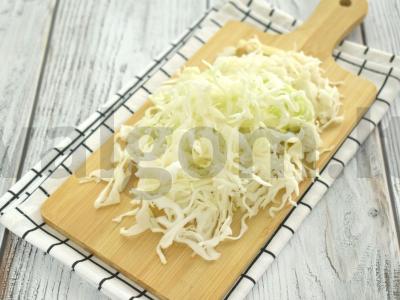 Namų kopūstų sriuba su perliniu miežiu Žingsnis 2