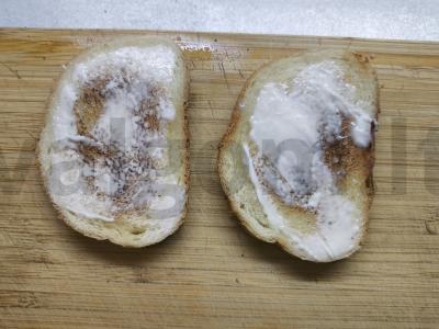 Sumuštiniai su paštetu, sūriu ir pomidorais Žingsnis 2