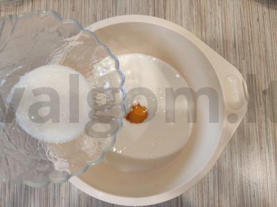 Kefyro blynai su dešra Žingsnis 3