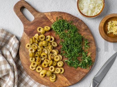 Makaronai su pomidorais ir tunu Žingsnis 2