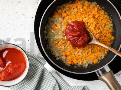 Daržovių sriuba su lęšiais Žingsnis 2