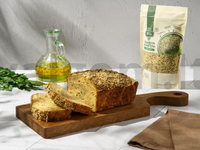 Daržovių duona pagrindine nuotrauka