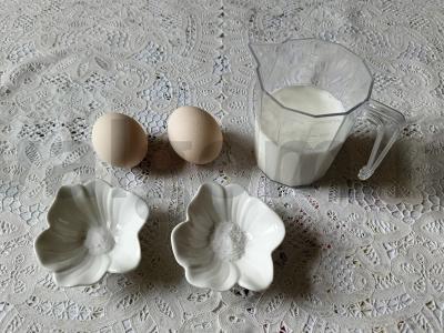 Sūrio blynai su petražolėmis per 30 minučių Žingsnis 2