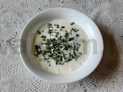 Sūrio blynai su petražolėmis per 30 minučių Žingsnis 3