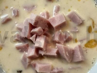 Patingėlių pica iš lavašo ir putpelių kiaušinių Žingsnis 4