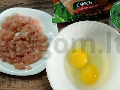 Pjaustytos kotletai „Pavasariniai“ Žingsnis 1