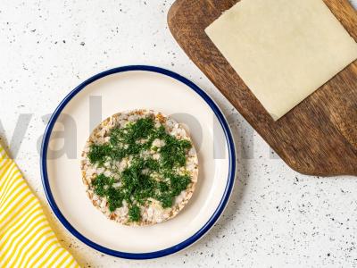 Mini sumuštinis su kalakutiena ant trapučio Žingsnis 2