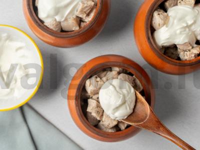 Mėsa su baklažanais puoduose Žingsnis 6