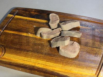 Jautienos liežuvis po grybų šydu Žingsnis 8