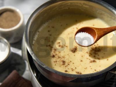 Sausas grietinėlės padažas Žingsnis 3