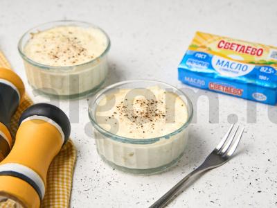 Menkių filė, kepta su grietinėlėmis ir sūriu pagrindine nuotrauka