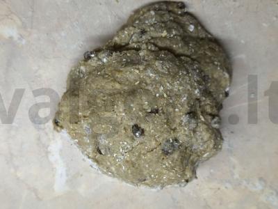 Avižiniai sausainiai su razinomis Žingsnis 11