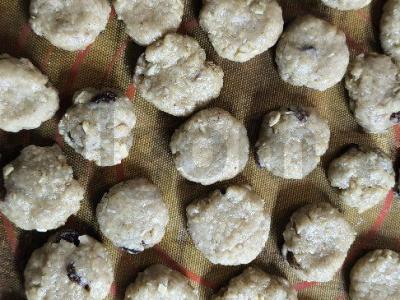 Avižiniai sausainiai su razinomis Žingsnis 13