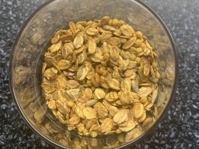 Desertas su granola, mandarinų, varške ir jogurtu Žingsnis 4