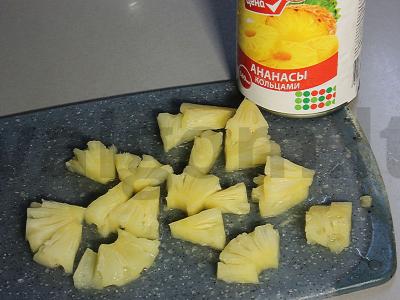 Šarlotė su ananasais Žingsnis 6
