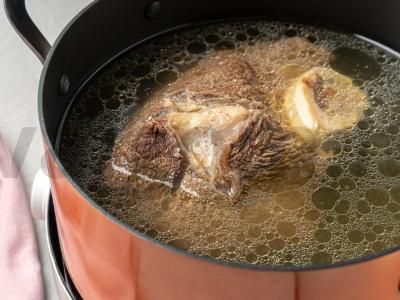 Rasolnikas su ryžiais ir jautiena Žingsnis 1