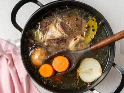 Rasolnikas su ryžiais ir jautiena Žingsnis 2