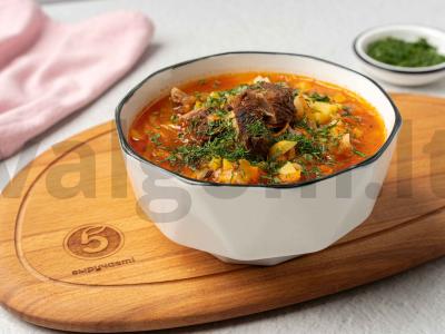 Rasolnikas su ryžiais ir jautiena pagrindine nuotrauka