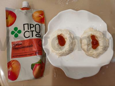 Sūrio blynai su džemo įdaru Žingsnis 5