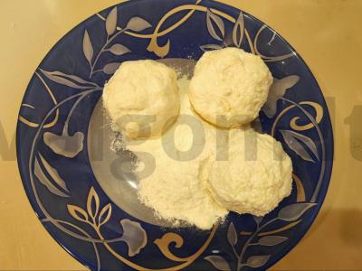 Sūrio blynai su džemo įdaru Žingsnis 6