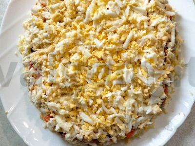 Švelni silkių salotos su burokėlių uždengimu Žingsnis 5