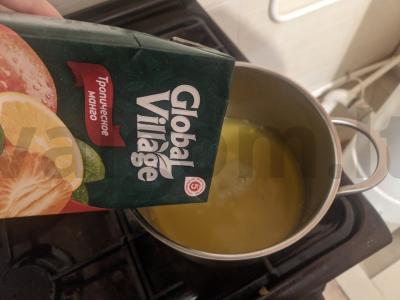 Mango skonio želė Žingsnis 1