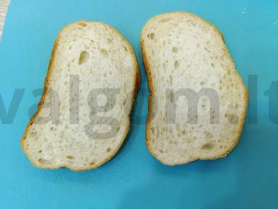 Skrebučiai su vyšnių uogiene prie arbatos Žingsnis 1