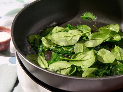 Sumuštinis su tunu ir špinatais Žingsnis 1