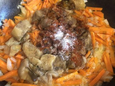 Plovas su baltosiomis grybeliais Žingsnis 7