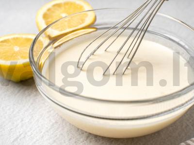 Citrinų kremo pyragas Žingsnis 7