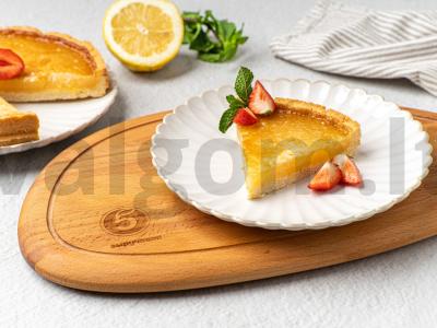 Citrinų kremo pyragas pagrindine nuotrauka