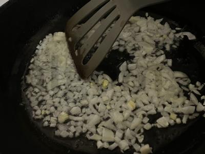 Žaliosios pupelės su faršu Žingsnis 1