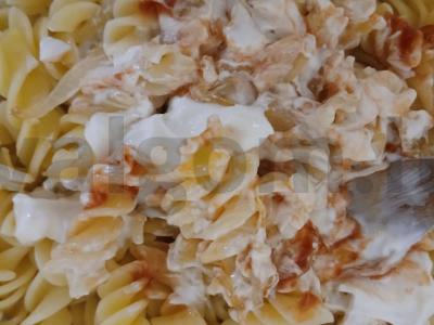 Aštrus fuzilli makaronai Žingsnis 3