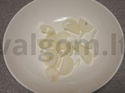 Pomidorų salotos su granatais Žingsnis 1