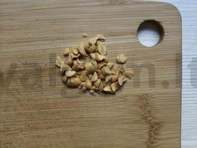 Universalus kremas su virta saldžia grietinėle Žingsnis 1