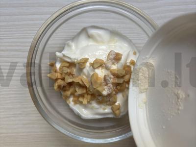 Universalus kremas su virta saldžia grietinėle Žingsnis 3