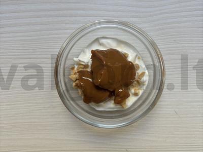 Universalus kremas su virta saldžia grietinėle Žingsnis 4