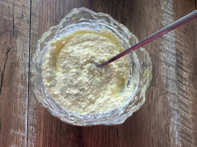 Varškės vafliai su rikota Žingsnis 6