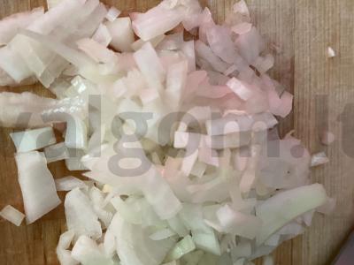 Vištienos faršo sriuba su kukuliais Žingsnis 1