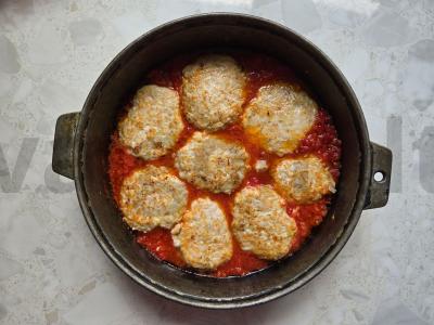 Patingi kopūstai iš vištienos Žingsnis 9