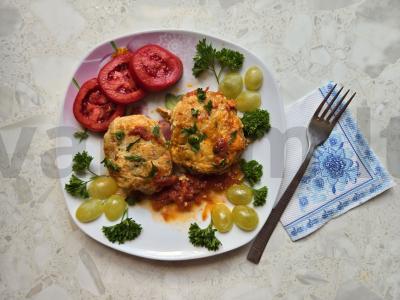 Patingi kopūstai iš vištienos pagrindine nuotrauka