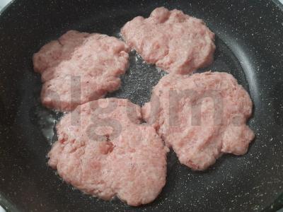 Namų hamburgeris su čederio sūriu Žingsnis 5