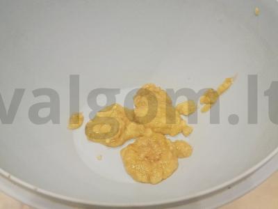 Bananų blynai iš ruginių miltų Žingsnis 2