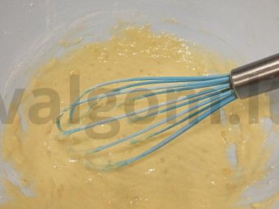 Bananų blynai iš ruginių miltų Žingsnis 6