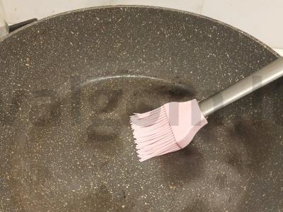 Bananų blynai iš ruginių miltų Žingsnis 7