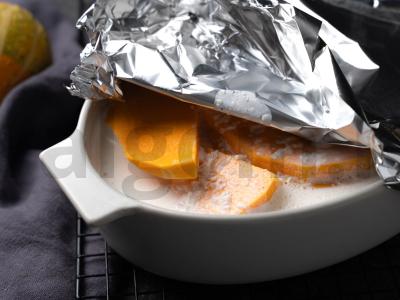 Moliūgų gratinas Žingsnis 4