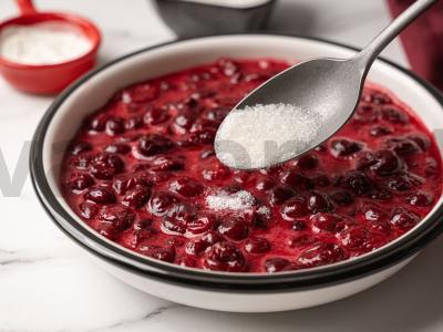 Vyšnių mini pyragaičiai Žingsnis 2