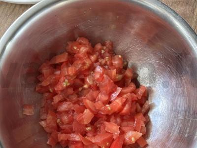 Roti su sūriu ir kumpiu Žingsnis 1